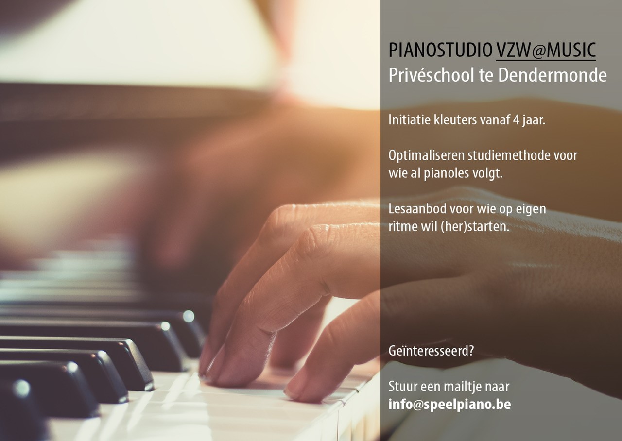 PIANOSTUDIO VZW - Privéschool te Dendermonde